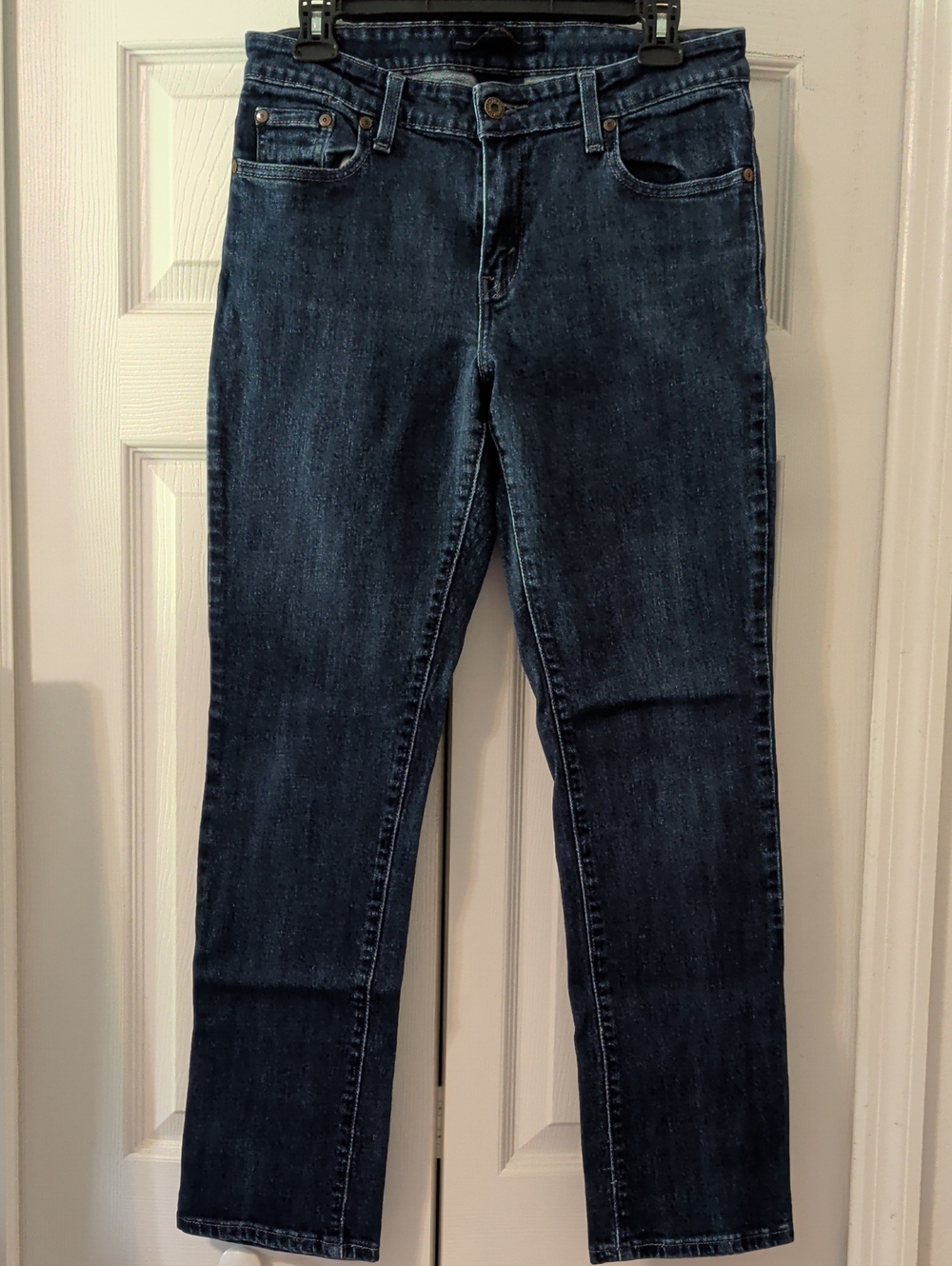 Levi's Women's Dark Blue Straight Leg Jeans